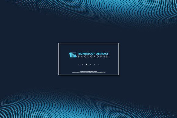 Download Abstract Blue Modern Minimal Dots Style - Premium Bundle