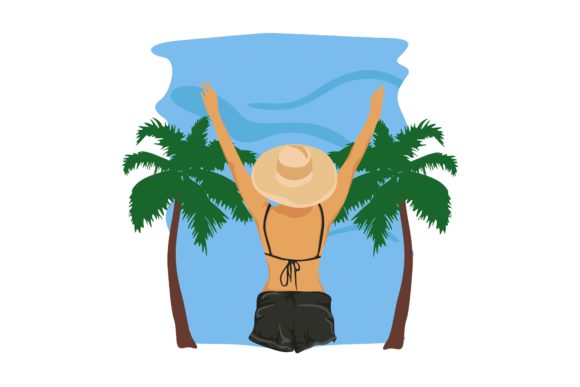 Download Coconut Trees Vector Illustration - Coconut trees Collection