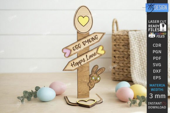 Download Easter Egg Hunt Directional Sign Laser - Easter egg Collection