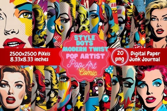 Download Comic Book-Style Dots Modern Twist - Premium Resources
