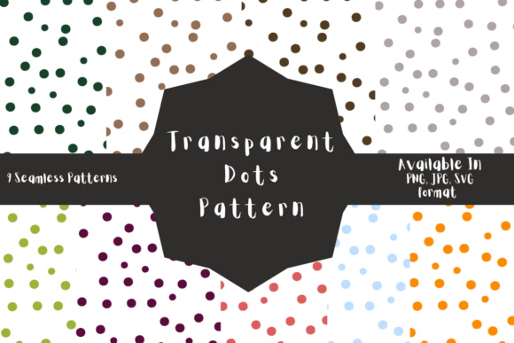 Download Modern Transparent Dots Pattern - Premium Resources