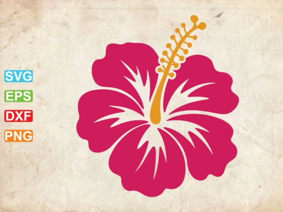 Download Hibiscus Flower Svg, Hawaiian Flower Svg - Hawaii Collection
